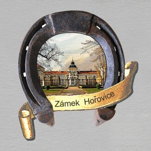 Hořovice - zámek - magnet podkova