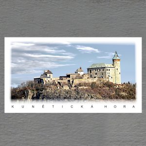 Kunětická hora - Hrad - magnet DL