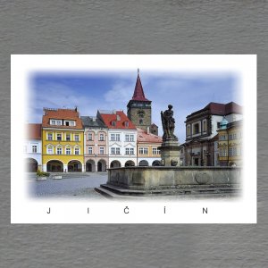 Jičín - Náměstí - magnet C6