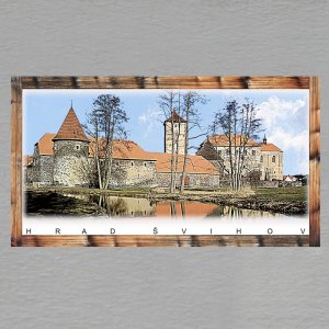 Švihov - hrad - magnet DL rám