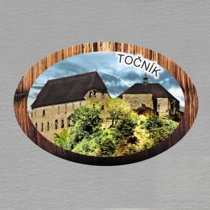 Točník - magnet ovál