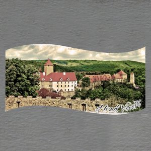 Veveří - Hrad - magnet vlnka