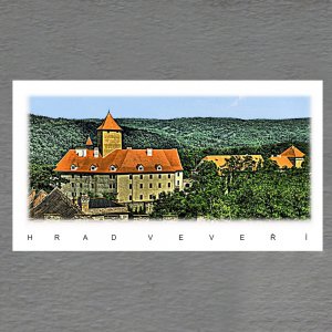 Veveří - Hrad - magnet DL