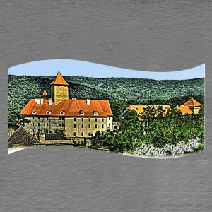 Veveří - Hrad - magnet vlnka