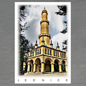 Lednice - Minaret - magnet C6