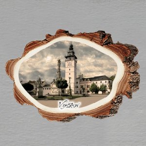 Vyškov - magnet kůra malá