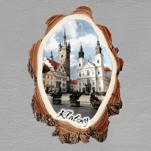 Klatovy - magnet kůra malá