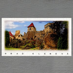 Klenová - hrad - magnet DL