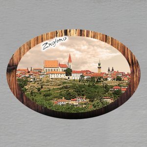 Znojmo - magnet ovál