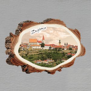 Znojmo - magnet kůra malá