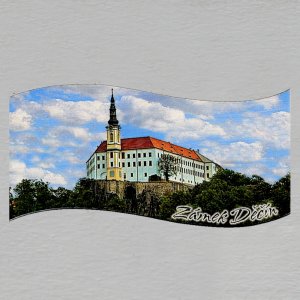 Děčín - magnet  vlnka