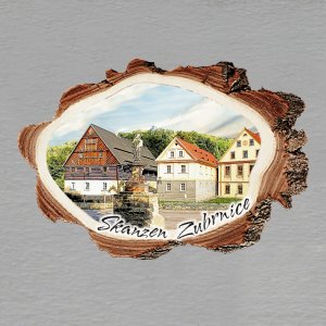 Zubrnice - magnet kůra malá