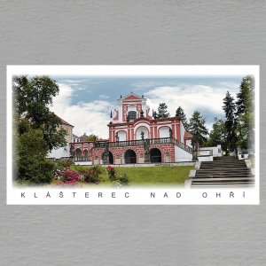 Klášterec nad Ohří - magnet DL