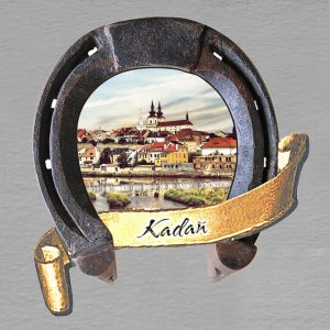 Kadaň - magnet podkova