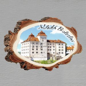 Mladá Boleslav - magnet kůra malá