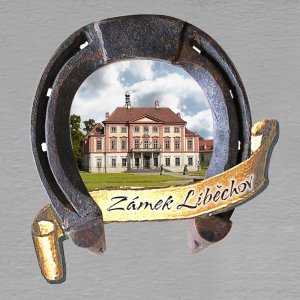 Liběchov - zámek - magnet podkova