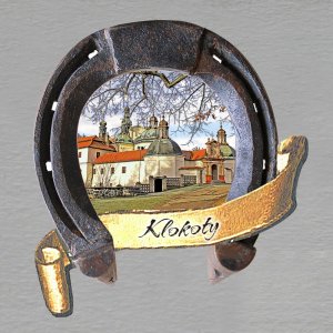 Klokoty - magnet podkova