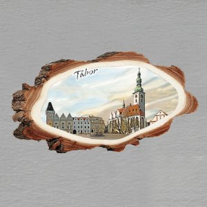 Tábor - magnet kůra