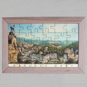 Karlovy Vary - Panorama - puzzle