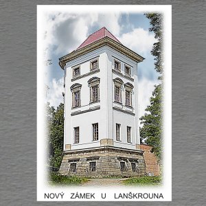 Lanškroun - Nový zámek - magnet C6