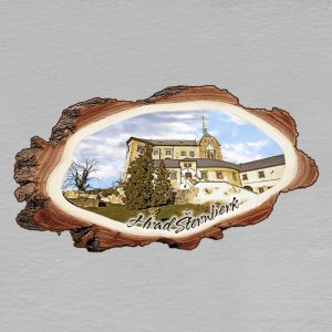 Šternberk - hrad - magnet kůra