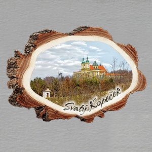 Svatý Kopeček - magnet kůra malá