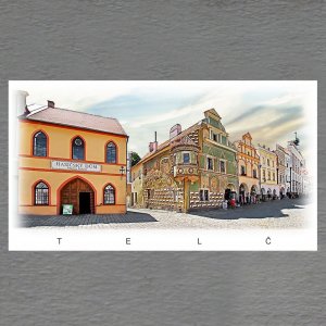 Telč - magnet DL