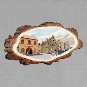 Telč - magnet kůra