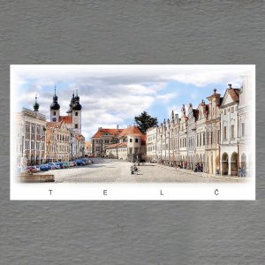 Telč - magnet DL