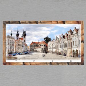 Telč - magnet DL rám