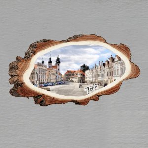 Telč - magnet kůra