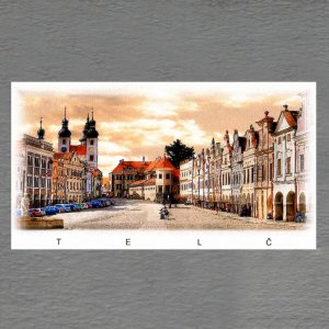 Telč - magnet DL