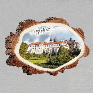 Třebíč - magnet kůra malá