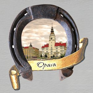 Opava - magnet podkova