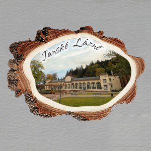 Janské Lázně - magnet kůra malá