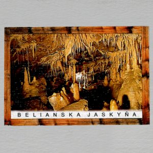 Belianska jaskyňa - magnet C6 rám