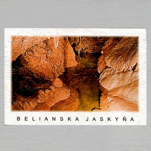 Belianska jaskyňa - magnet C6 rám