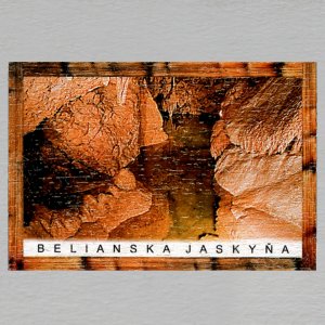 Belianska jaskyňa - magnet C6 rám