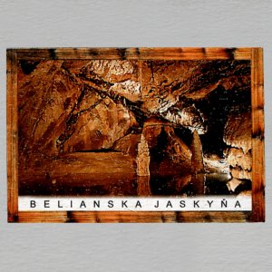 Belianska jaskyňa - magnet C6 rám