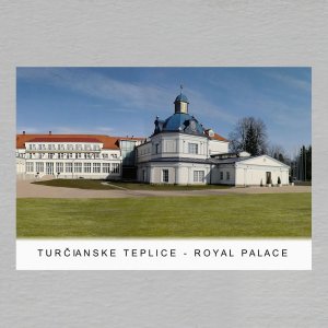 Turčianske Teplice - Royal Palace - magnet C6