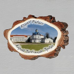 Turčianske Teplice - Royal Palace - magnet kůra malá