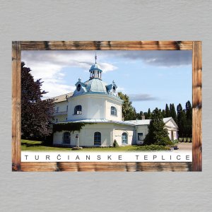 Turčianske Teplice - magnet C6 rám