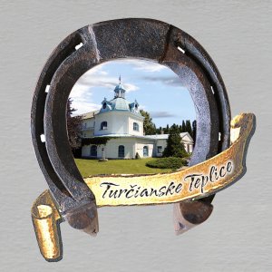 Turčianske Teplice - magnet podkova