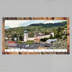 Banská Štiavnica - magnet DL rám