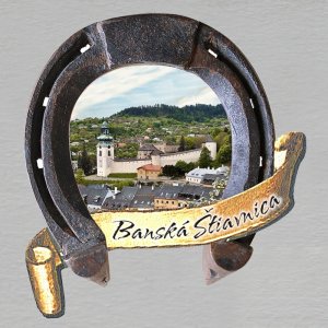 Banská Štiavnica - magnet podkova