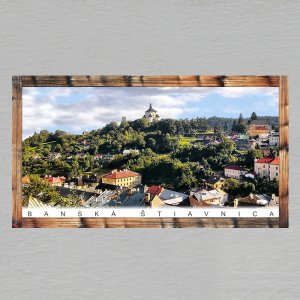 Banská Štiavnica - magnet DL rám