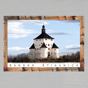 Banská Štiavnica - magnet C6 rám