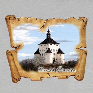 Banská Štiavnica - magnet pergamen