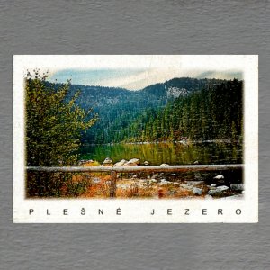 Plešné jezero - magnet C6